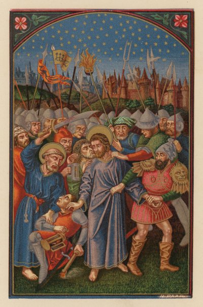 Jesus wird von den Juden gefangen genommen von Austrian School