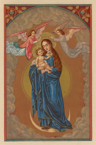 Jesuskind zeigt eine Blume von Austrian School