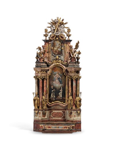 Modell des Hochaltars der Abtei St. Peter, Salzburg, ca. 1777 von Austrian School