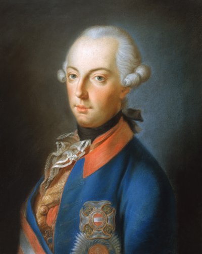 Porträt von Joseph II. von Habsburg, 1770 von Austrian School