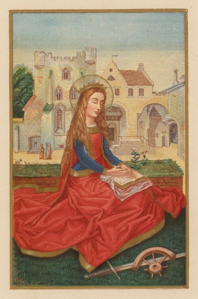 Sankt Katharina, Jungfrau und Märtyrerin von Austrian School