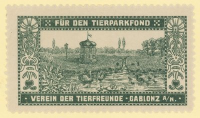 Zoo-Fonds, Gablonz, Böhmen von Austrian School
