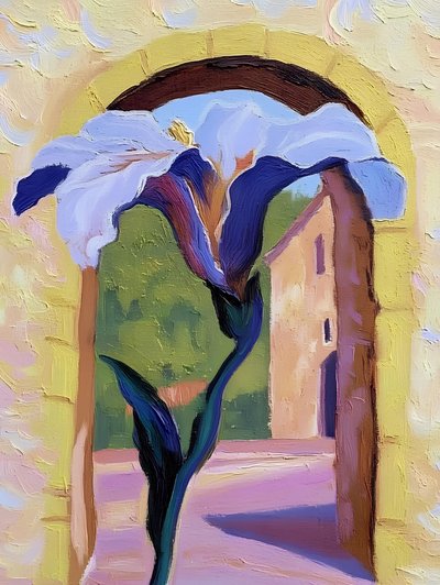 Sonniger Bogen Irisblick von Avanesova Elena
