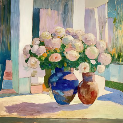 Lebendige Blumenvase von Avanesova Elena