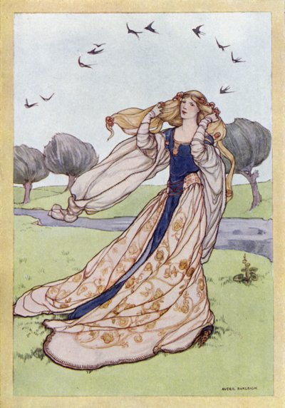 John Keats: La Belle Dame Sans Merci von Averil Mary Burleigh