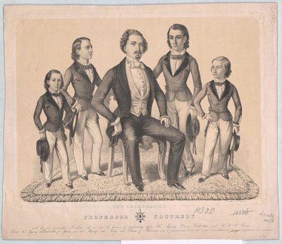 Gruppe Die Künstlerfamilie Cottrely von Axel Jakob Salmson