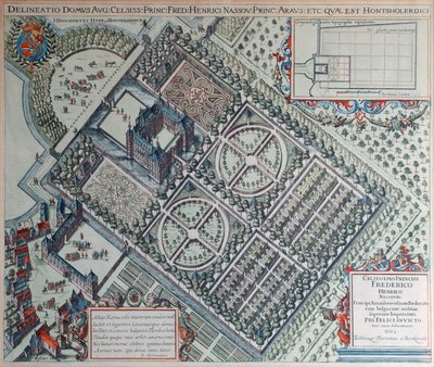 Hof zu Honsholerdijk (17. Jahrhundert) von Balthasar Florisz. van Berckenrode