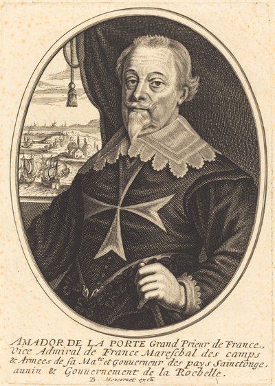 Amador de la Porte von Balthasar Moncornet