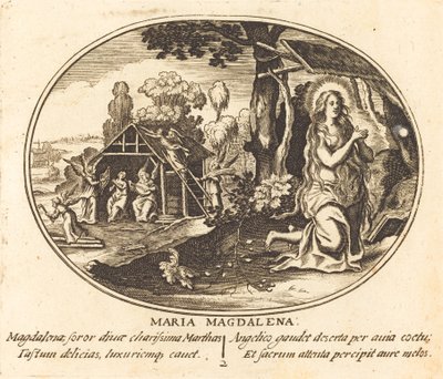 Die Buße der Maria Magdalena von Balthasar Moncornet