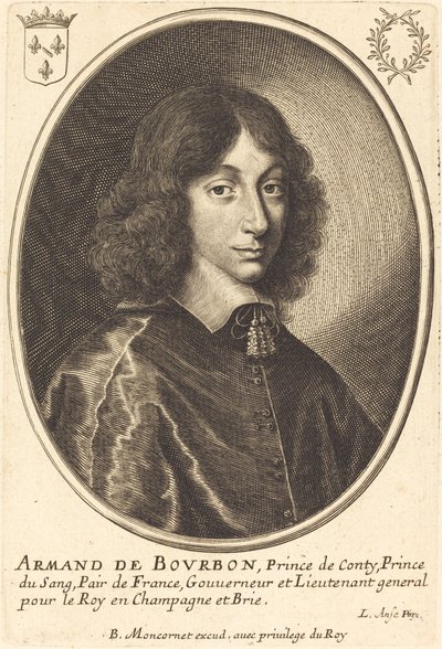 Armand de Bourbon von Balthasar Moncornet after Luggert van Anse