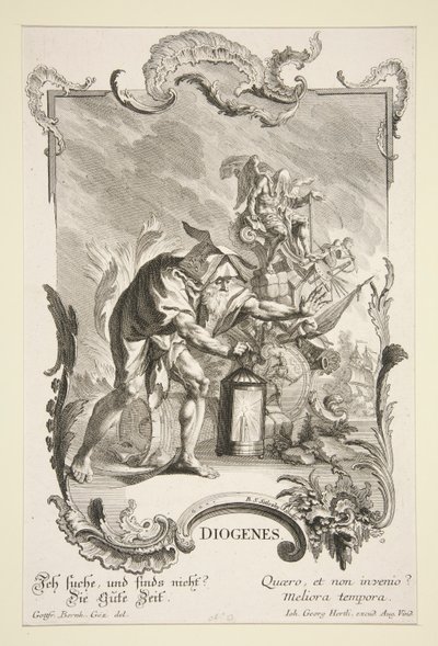 Diogenes von Balthazar Sigismond Setlezky