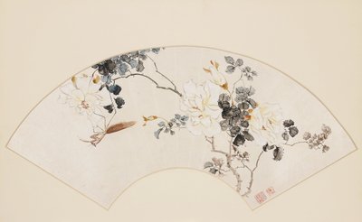 Rose und Gottesanbeterin von Baoru Liu