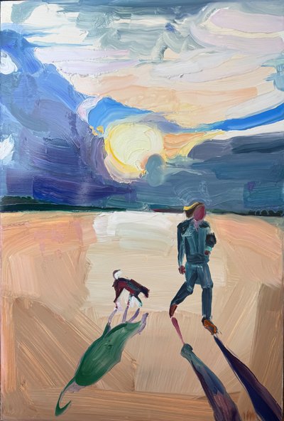 Früher Wind, 2024 von Barbara Hoogeweegen