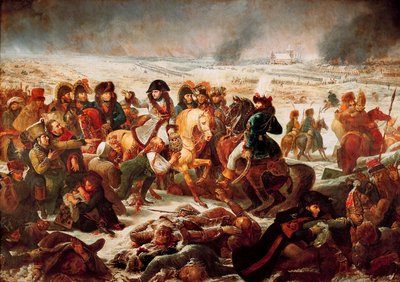 Napoleon I. auf dem Schlachtfeld von Eylau am 09.02.1807. 1808 von Baron Antoine Jean Gros