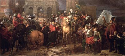 Einzug von Henri IV in Paris, 22. März 1594 von Baron François Pascal Simon Gérard