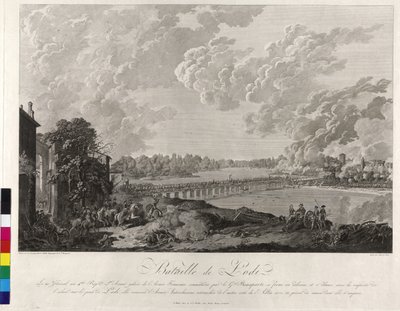 Schlacht von Lodi 1796 von Baron Louis Albert Bacler d