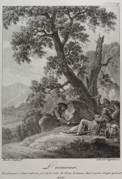 Spanische Kampagne: Die Ermordung von Baron Louis Albert Guillain Bacler d