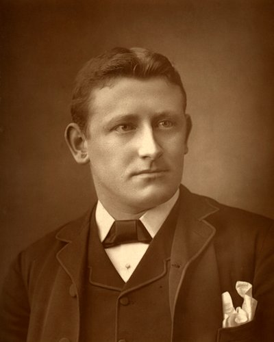 Austin Brereton, britischer Autor, 1886 von Barraud