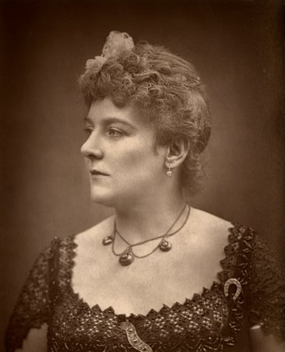 Britische Schauspielerin Henrietta Lindley in Jim the Penman, 1886 von Barraud