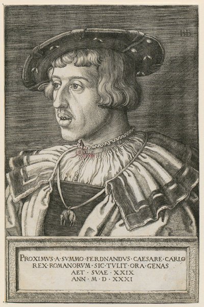 Porträt von König Ferdinand I. von Barthel Beham