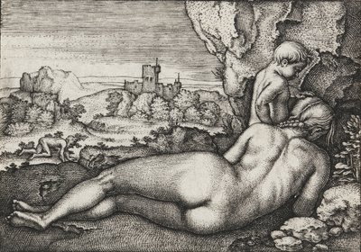 Die Buße des Heiligen Johannes Chrysostomus von Barthel Beham