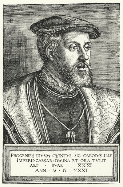 Karl V., Heiliger Römischer Kaiser von Barthel after Beham