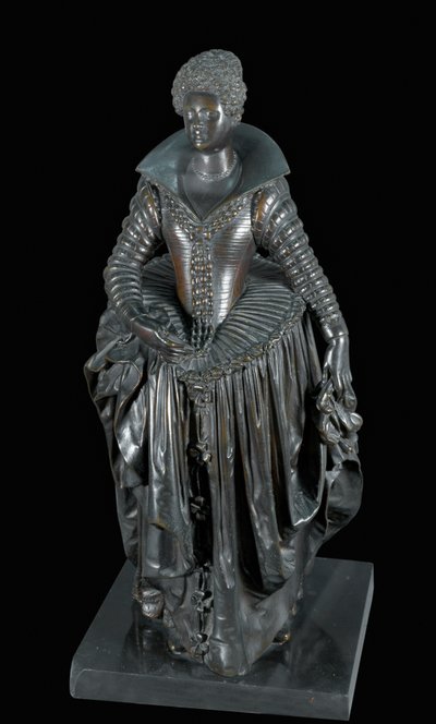 Marie de Medici. Bronze von Barthelemy Prieur