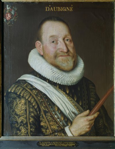 Théodore Agrippe d’Aubigné von Bartholomäus Sarburgh