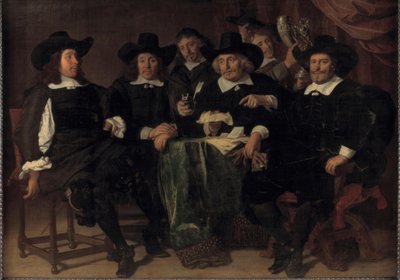 Die Vorsteher der Voetboogdoelen von Bartholomeus van der Helst