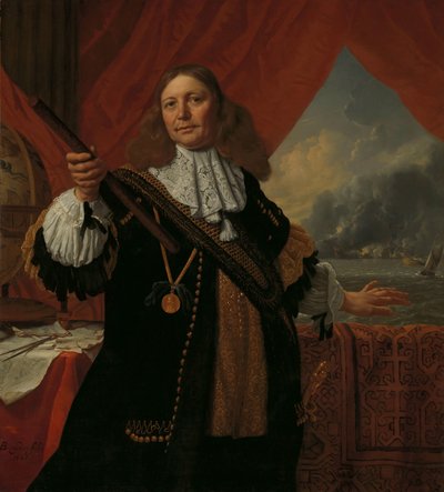 Johan de Liefde (ca. 1619-73), Vizeadmiral von Bartholomeus van der Helst