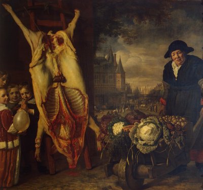 Der Nieuwmarkt in Amsterdam von Bartholomeus van der Helst