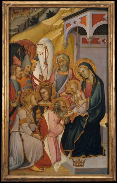 Die Anbetung der Könige von Bartolo di Fredi