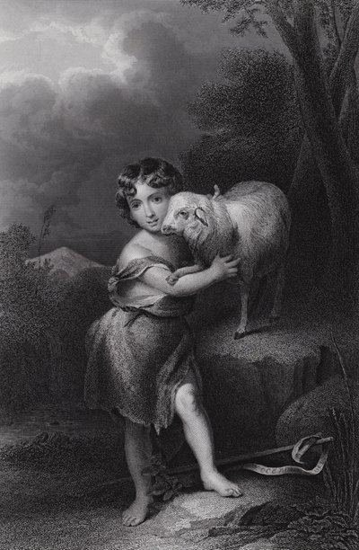Der kleine Johannes der Täufer von Bartolomé Esteban Murillo