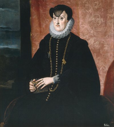 La archiduquesa María de Baviera, duquesa de Stiria von Bartolomé González y Serrano