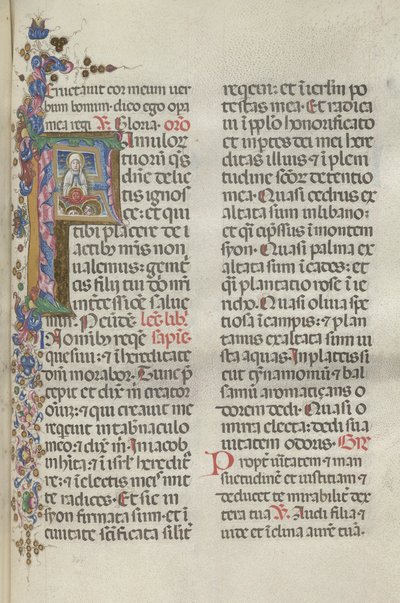 Missale: Fol. 306: Mariä Himmelfahrt, 1469 von Bartolomeo Caporali