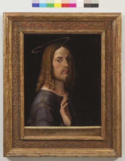 Segnender Jesus von Bartolomeo Montagna