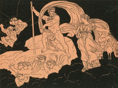 Juno und Aeolus von Bartolomeo Pinelli