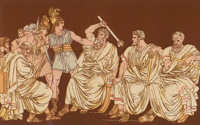 Die Gallier und die Senatoren von Bartolomeo Pinelli
