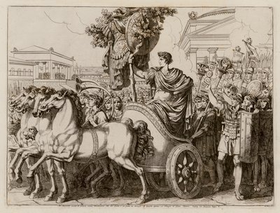 Triumph des Marcus Claudius Marcellus, 222 v. Chr. von Bartolomeo Pinelli