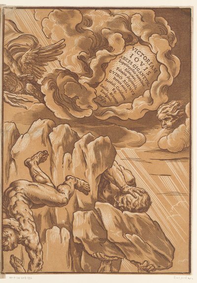 Fall der Giganten (erster Teil) von Bartolommeo Coriolano