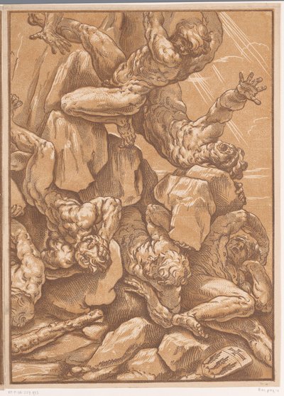 Fall der Giganten (vierter Teil) von Bartolommeo Coriolano