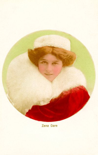 Zena Dare, englische Schauspielerin, frühes 20. Jahrhundert von Bassano Studio