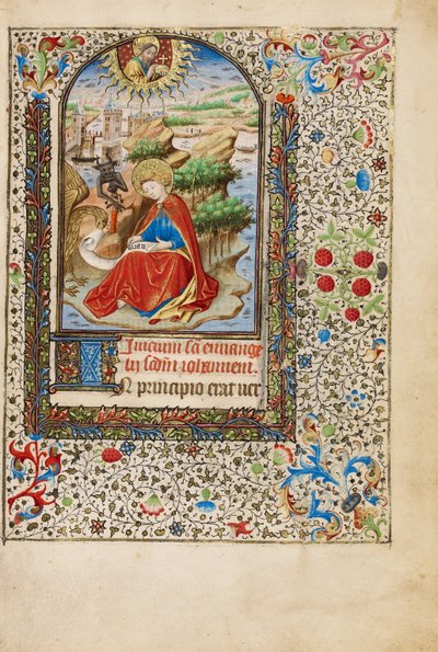 Sankt Johannes auf der Insel Patmos von Bedford Master