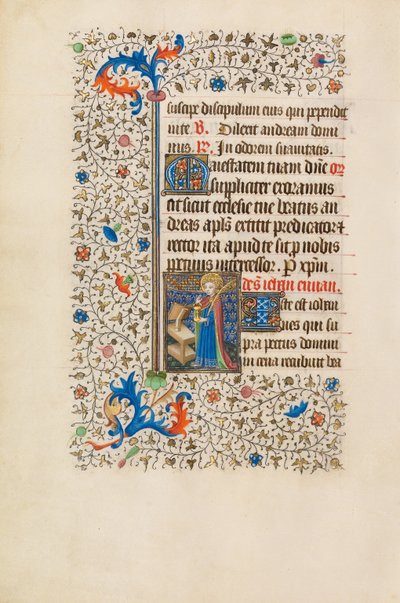 Johannes der Evangelist mit dem vergifteten Kelch von Bedford Master