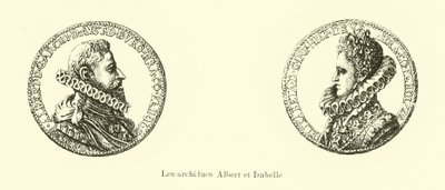 Albert VII., Erzherzog von Österreich und Isabella von Spanien, Statthalter der Spanischen Niederlande von Belgian School