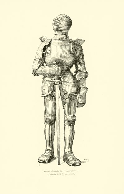Deutsche Maximilian-Rüstung von Belgian School