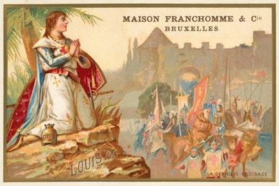 Ludwig IX. von Frankreich und der Achte Kreuzzug von Belgian School