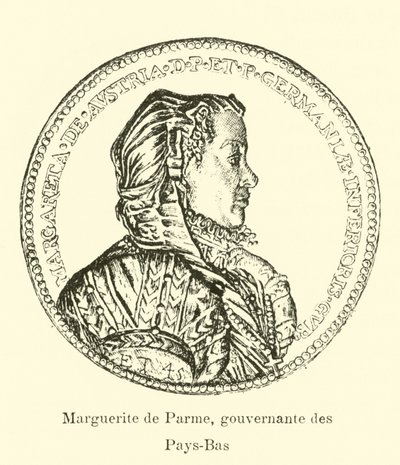 Margarete von Parma, Statthalterin der Spanischen Niederlande von Belgian School