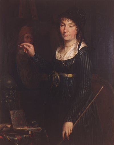 Porträt eines Künstlers (Selbstporträt ?) 1800 von Belgian School