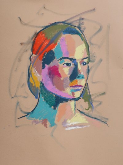 Farbstudie 17, 2023 von Ben Benet